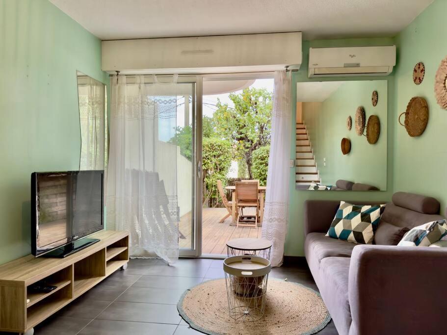 Maison Au Calme 2 Chambres Terrasse Clim Parking Gratuit Montpellier Bagian luar foto