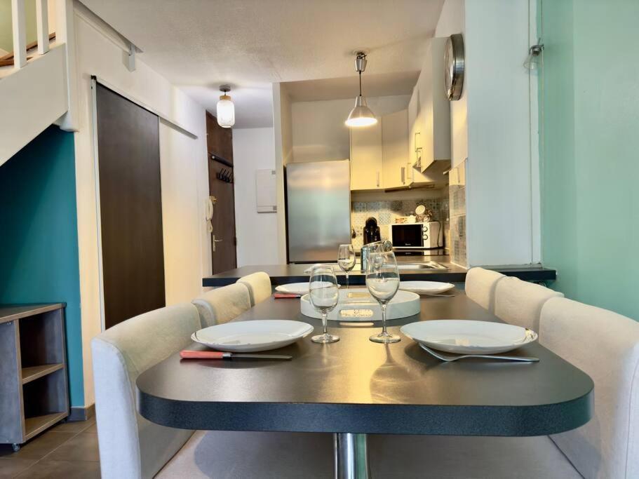 Maison Au Calme 2 Chambres Terrasse Clim Parking Gratuit Montpellier Bagian luar foto